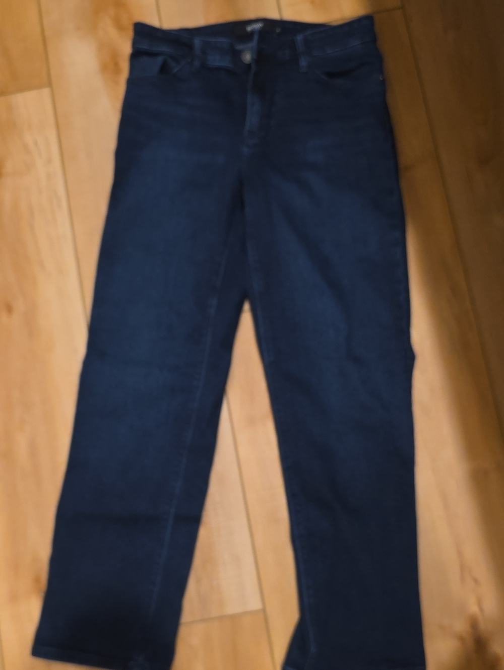 Hudson Jeans Stretch Idigo Straight Leg Jeans